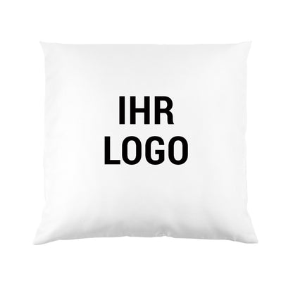 Kissen mit Logoaufdruck