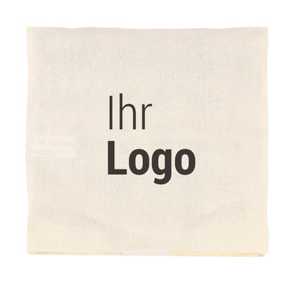 Kirschkernkissen mit Logo bedruckt