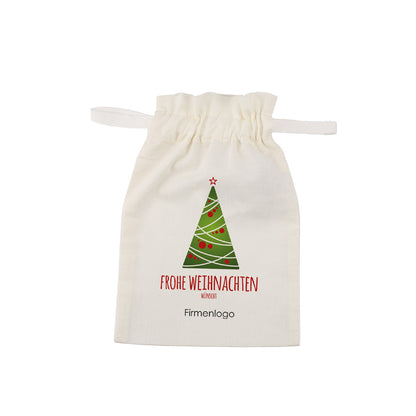 Geschenksäckchen zu Weihnachten mit Ihrem Firmenlogo