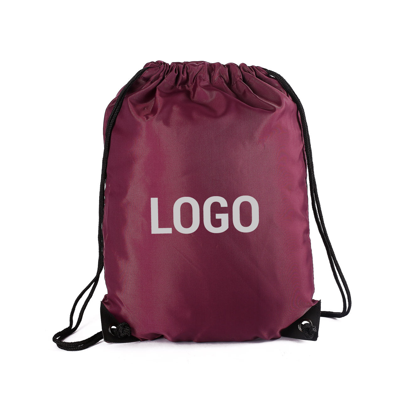 Bedruckter Turnbeutel mit Firmenlogo in versch. Farben