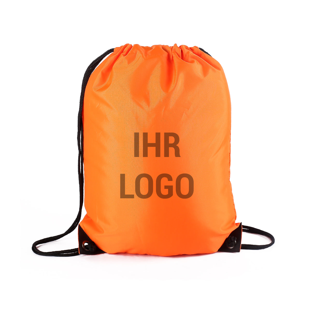 Bedruckter Turnbeutel mit Firmenlogo in versch. Farben