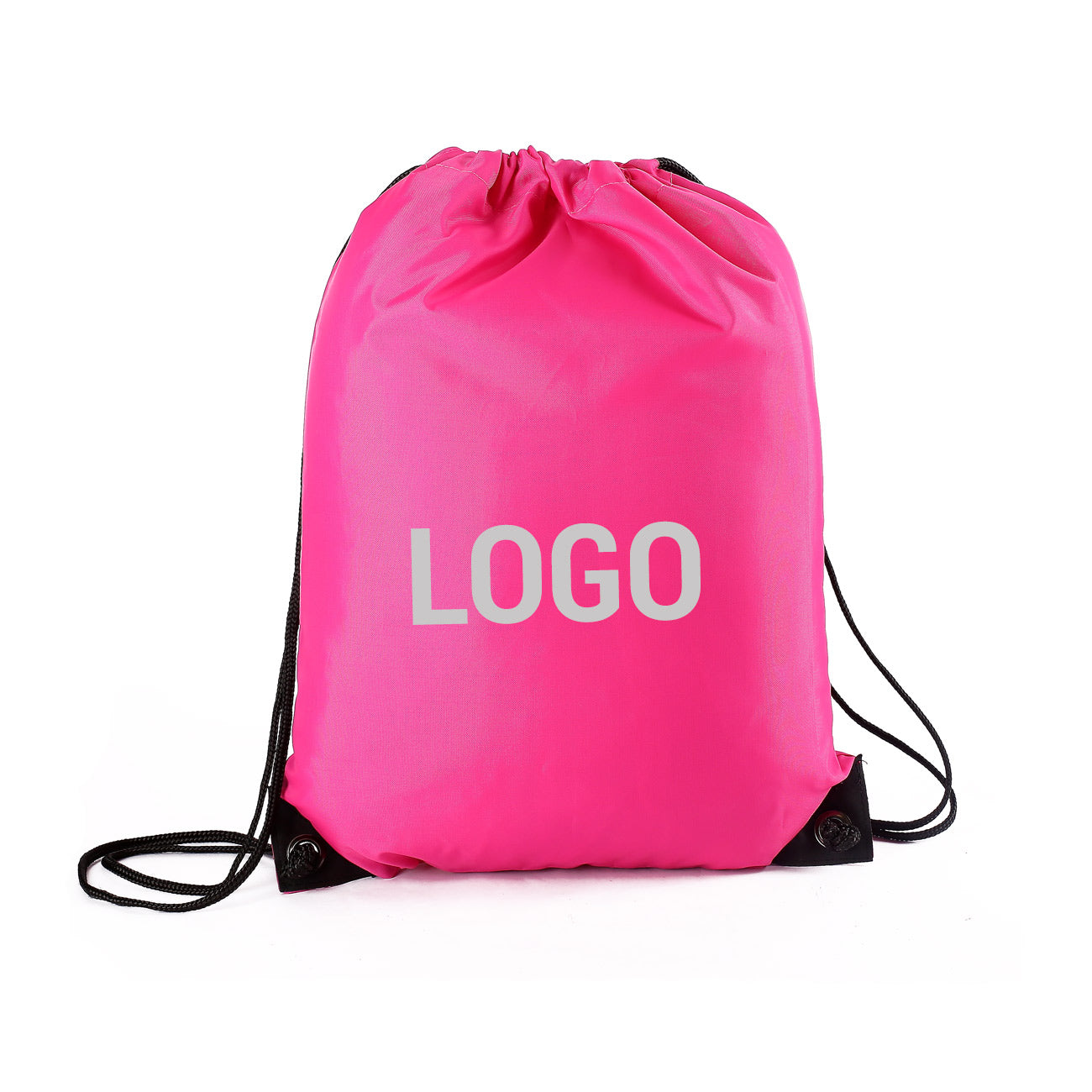 Bedruckter Turnbeutel mit Firmenlogo in versch. Farben