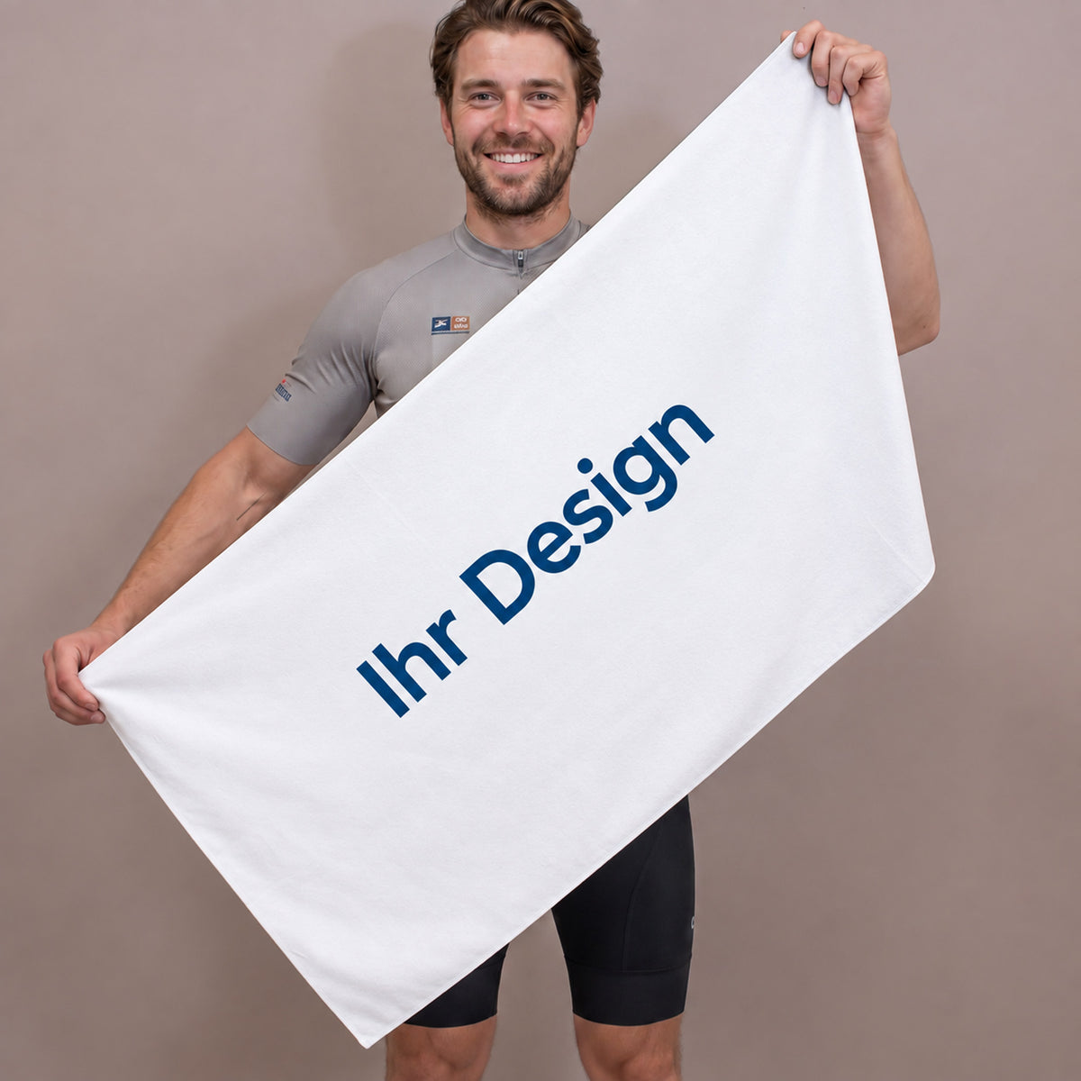Microfaser-Handtuch mit eigenem Design und Firmenlogo | Personalisiertes Sporthandtuch mit eigenem Design