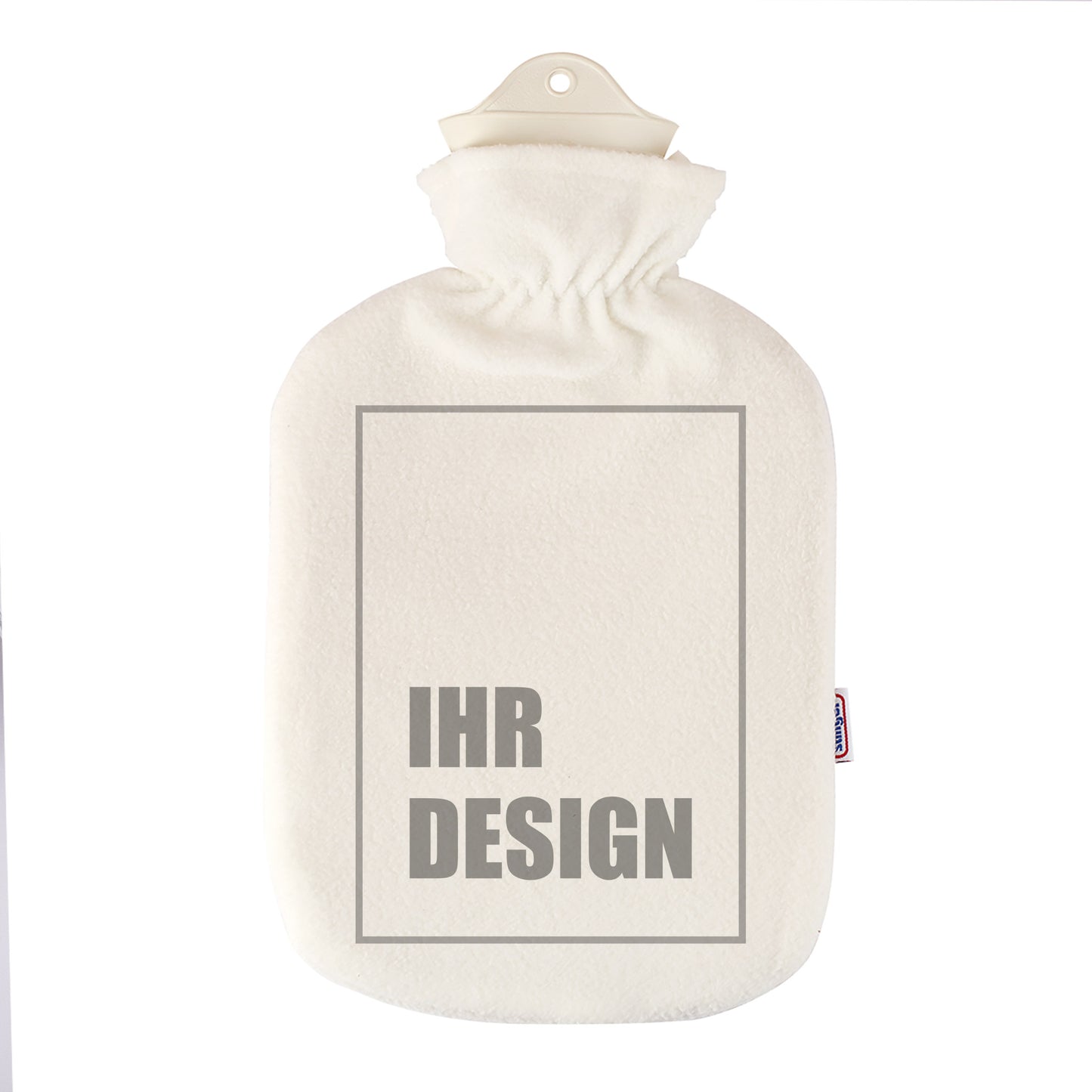 Wärmflasche bedruckt mit Logo