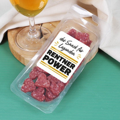 Legende geht in Rente - Geschenkset zur Rente mit Bier, Glas und Snack