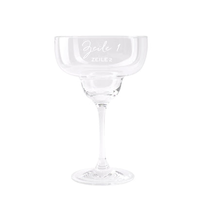 Glas für Margaritatrinker mit Gravur