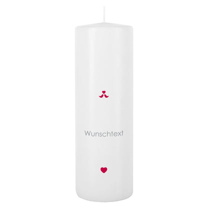 Personalisierte Hochzeitskerze "Baum"