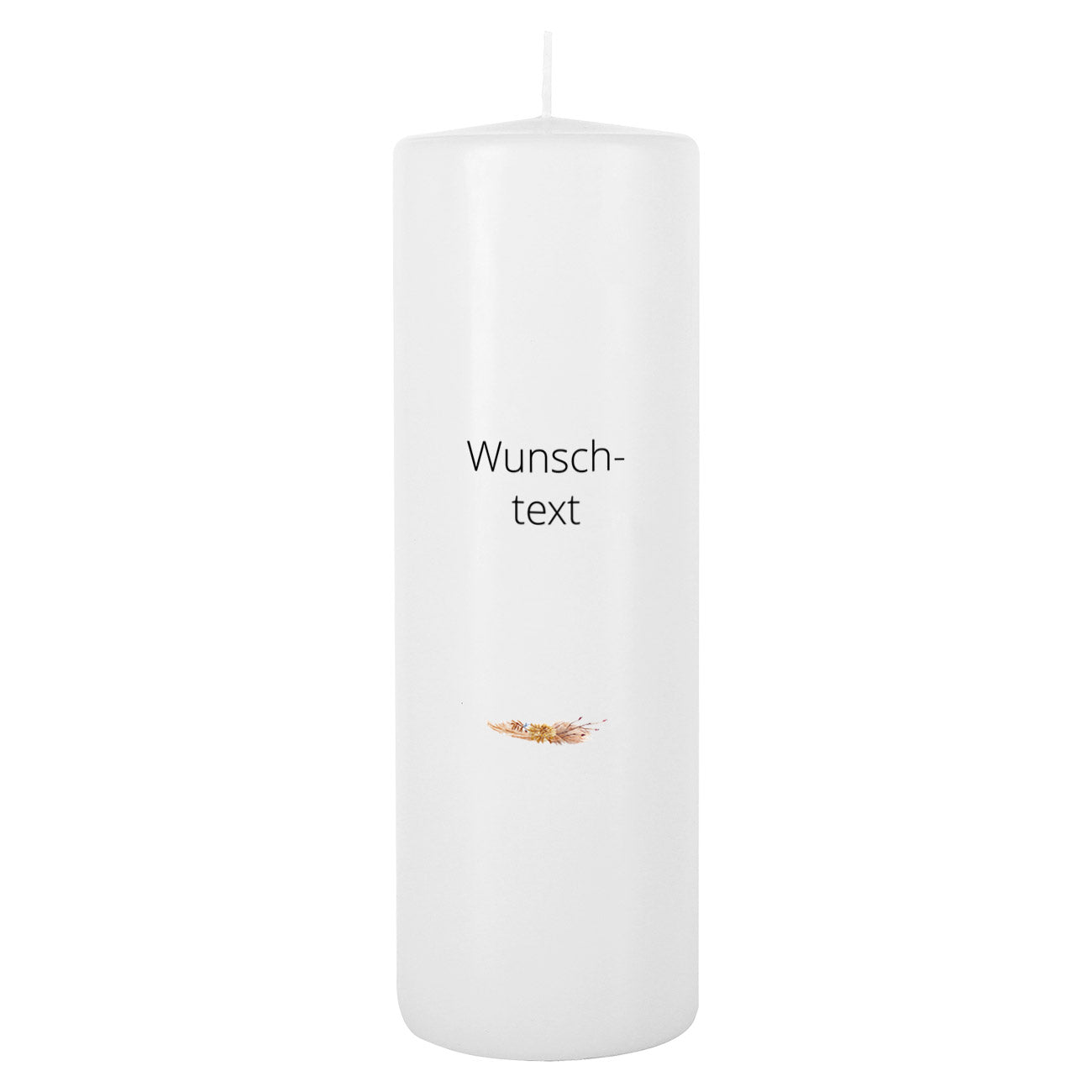 Geschenkkerze für Verlobte 