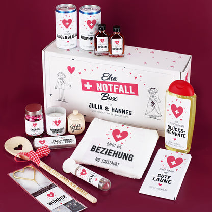 Ehe-Notfall-Box | Geschenk für Mitarbeiter zur Hochzeit