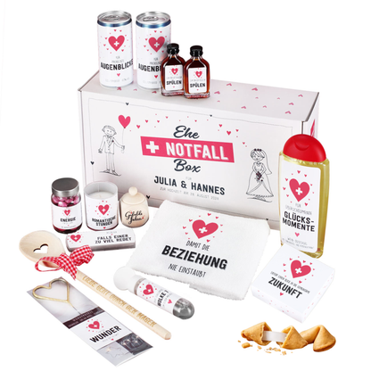Ehe-Notfall-Box | Geschenk für Mitarbeiter zur Hochzeit