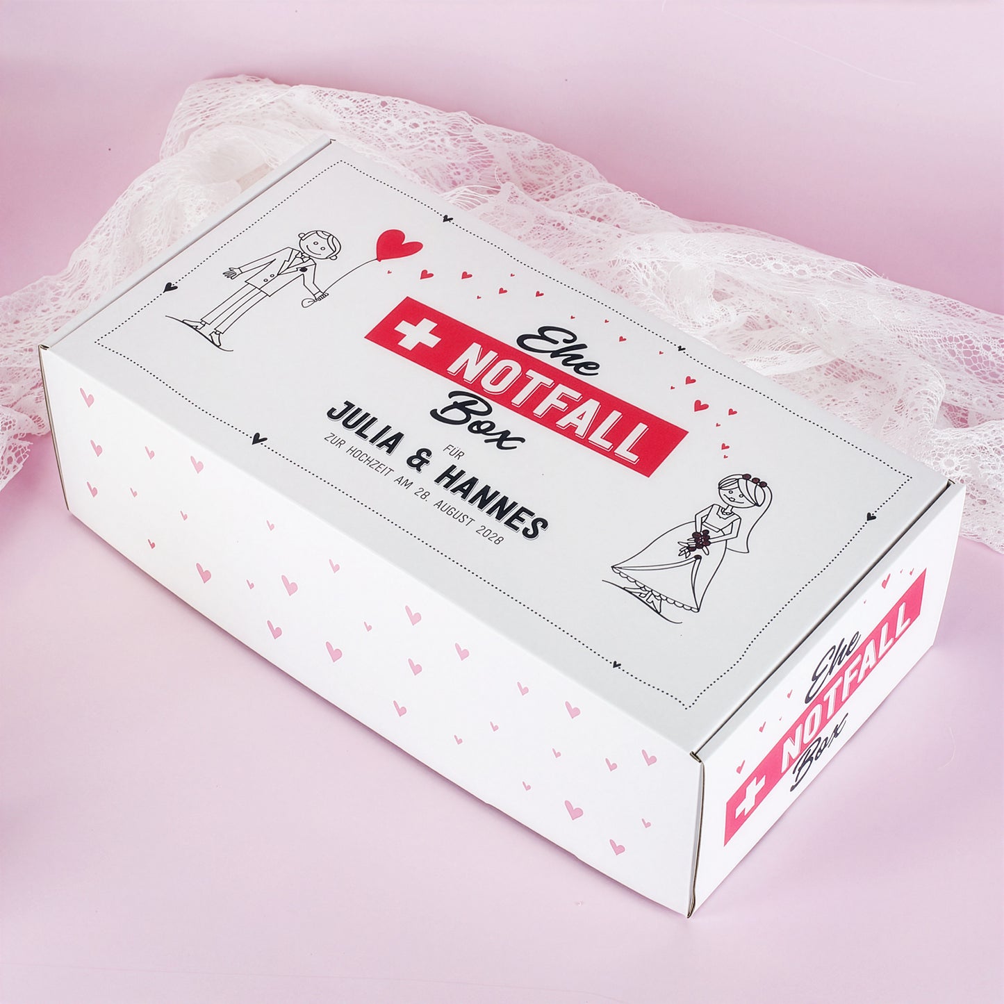 Ehe-Notfall-Box | Geschenk für Mitarbeiter zur Hochzeit
