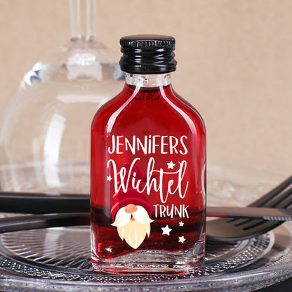 Personalisierter Schnaps zu Weihnachten - Wichteltrunk