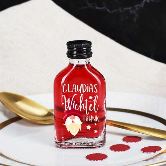 Personalisierter Schnaps zu Weihnachten - Wichteltrunk