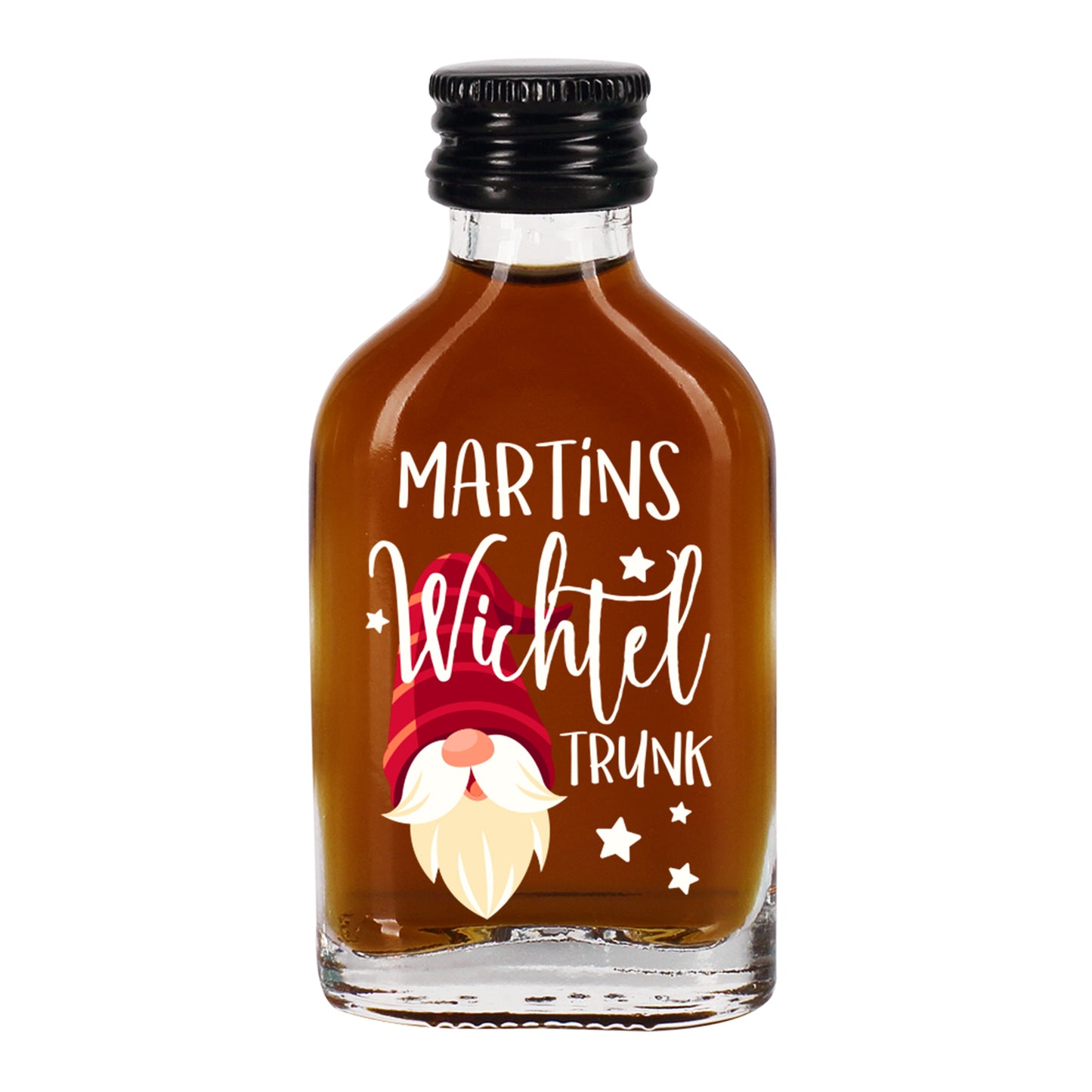 Personalisierter Schnaps zu Weihnachten - Wichteltrunk
