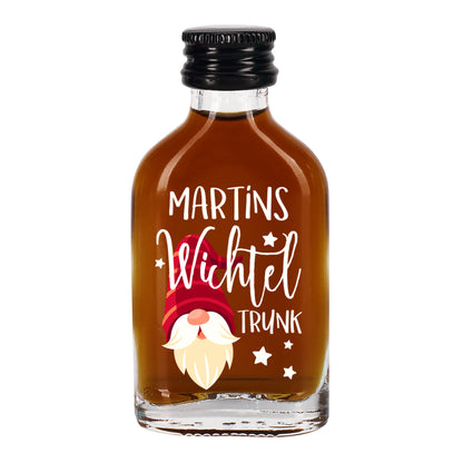Personalisierter Schnaps zu Weihnachten - Wichteltrunk