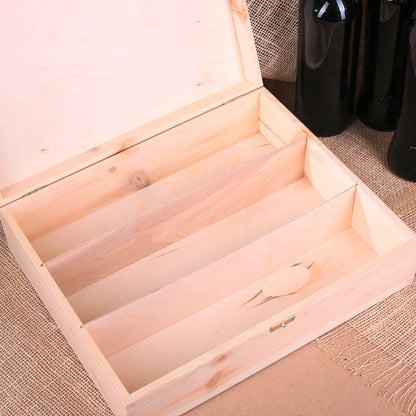 Gravierte XL Holzbox mit Ihrem Firmenlogo