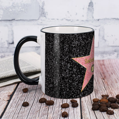 Walk of Fame Tasse mit Wunschname