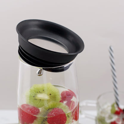 Wasserkaraffe von Leonardo mit Firmenlogo bedruckt