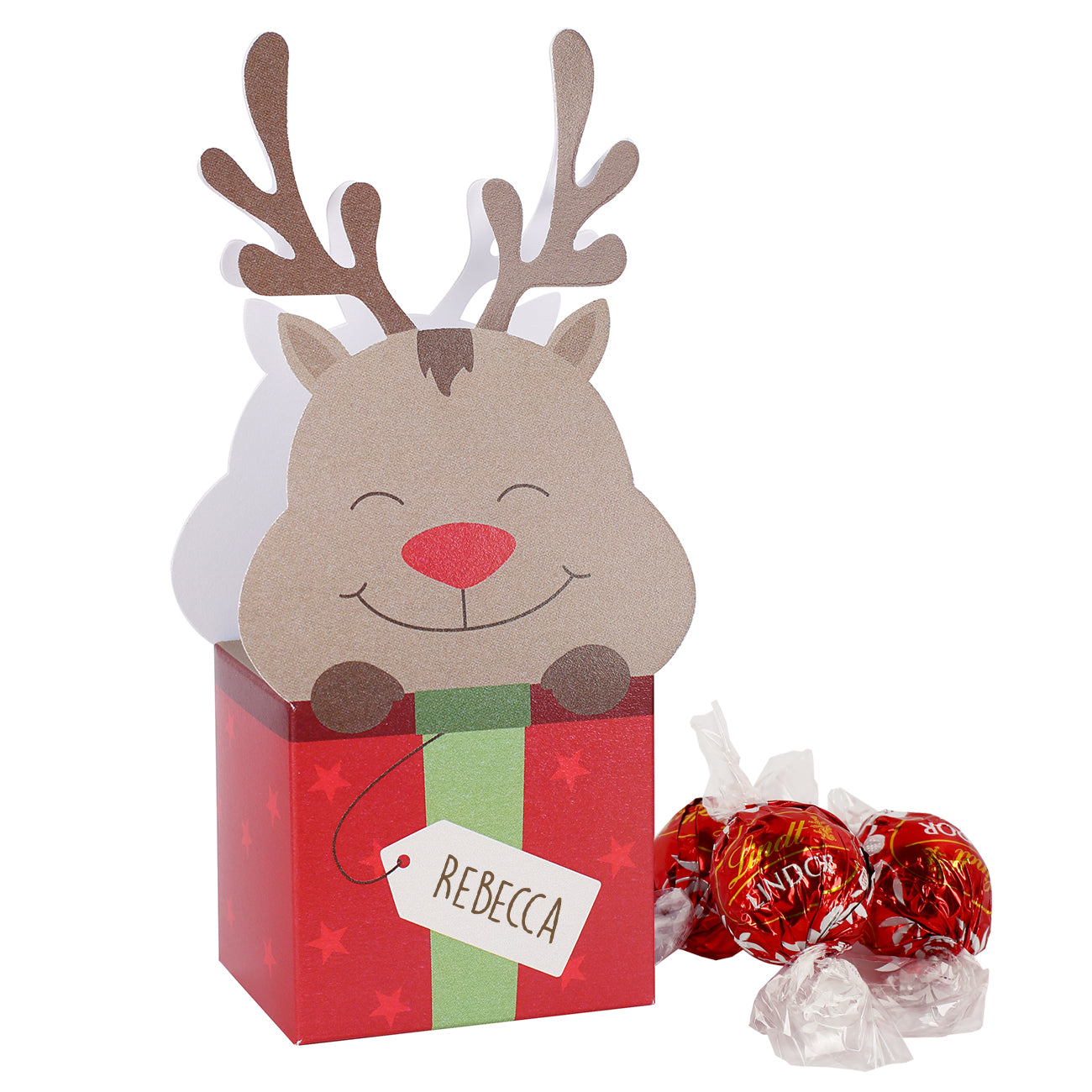 Pralinenverpackung Weihnachten