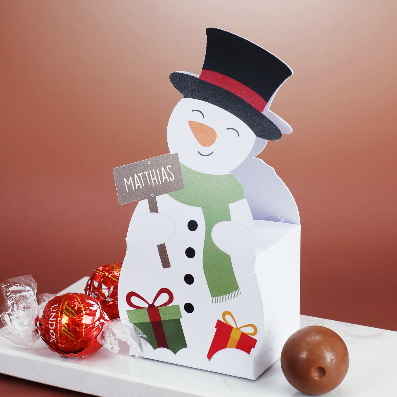 Mitarbeitergeschenk Pralinen