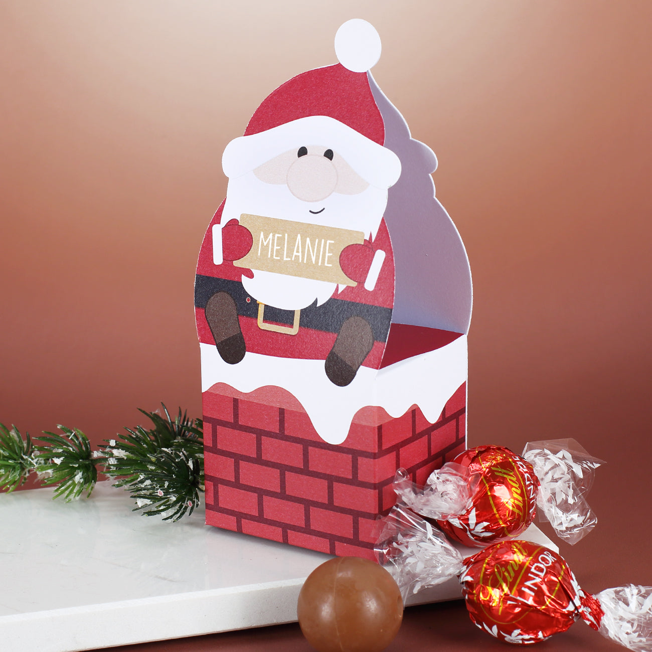 Pralinen Weihnachtsmann