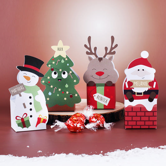 Weihnachtliche Pralinen