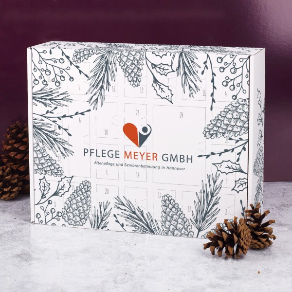 Firmen Adventskalender mit Logo